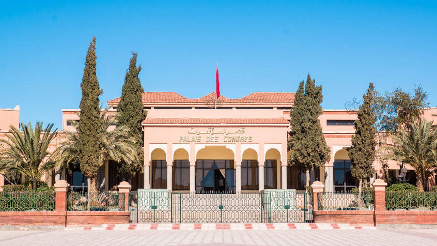 71702115 - palace of congress in ouarzazate morocco