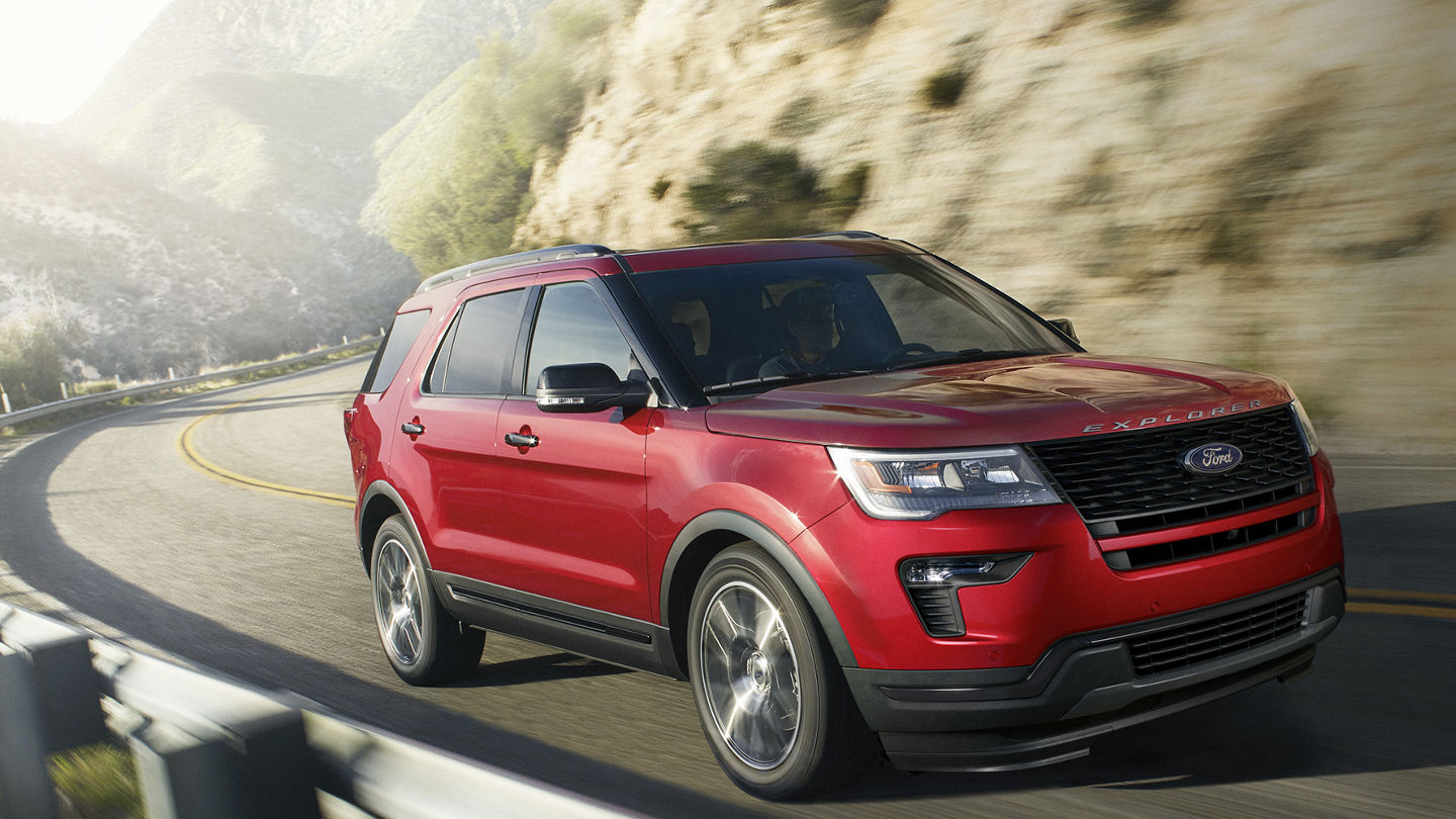 2019 Ford Explorer Sport - Ruby Red Metallic
