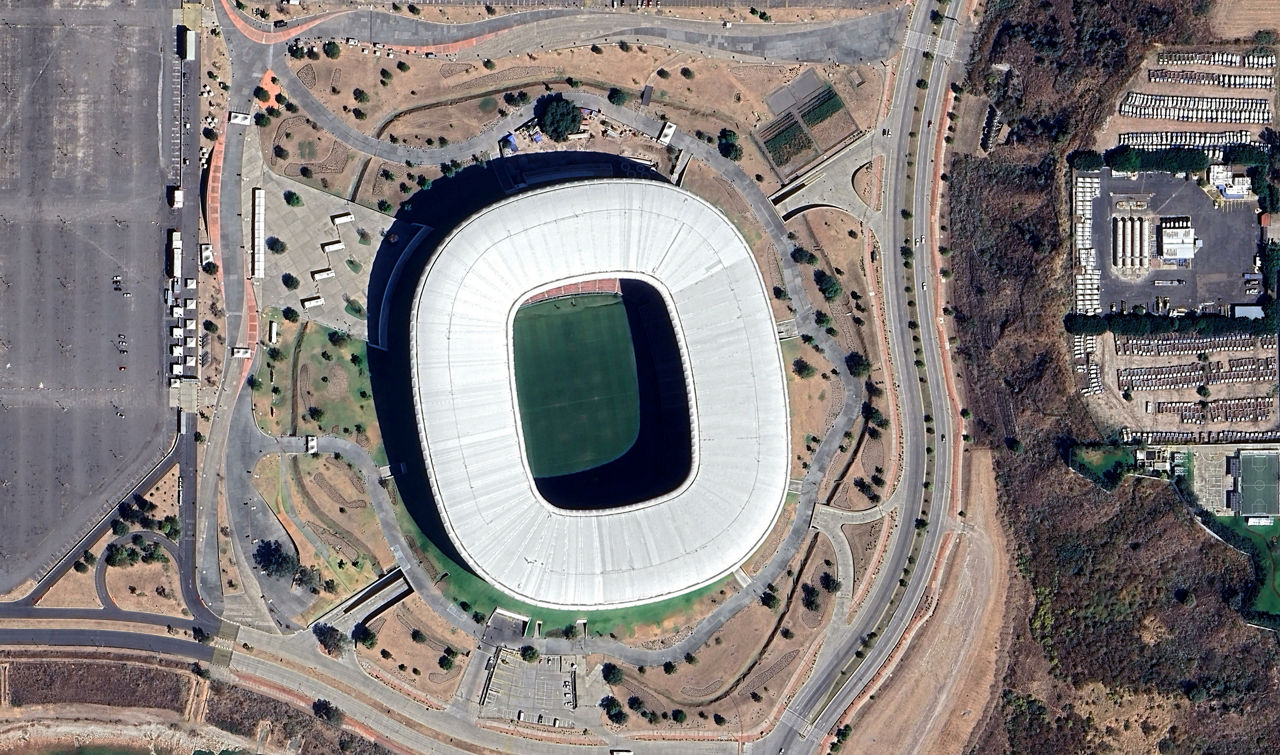 Estadio Akron, Guadalajara, Mexico - Satellite Aerial View